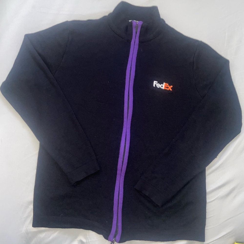 FedEx Vest AND Sweater Size Small